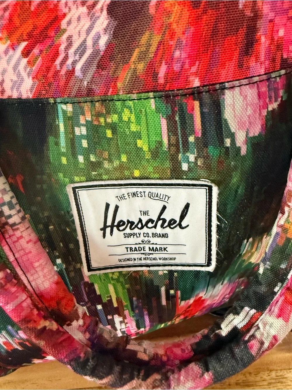 Herschel Supply Co Strand Sprout Diaper Bag & Changing Pad (pixel floral)